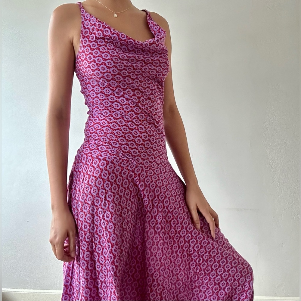 Beautiful Flowy Purple Jumpsuit Size All